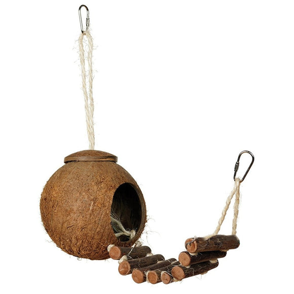 Cute Coconut Shell Bird Nest