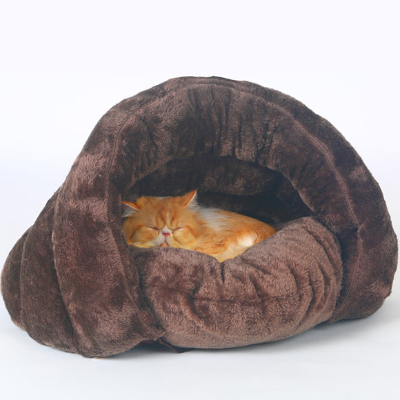 Soft Sleeping Cat Bed